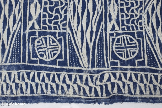 Motif traditionnel Ndop de l'Ouest Cameroun
